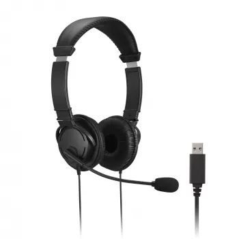 Kensington Classic USB-A ausinės su mikrofonu ir garsumo valdymu