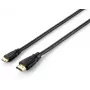 Equip HDMI į Mini HDMI laidas, 2 m, HDMI A tipo (standartinis), HDMI C tipo (Mini), 3D, 10,2 Gbit/s, juoda