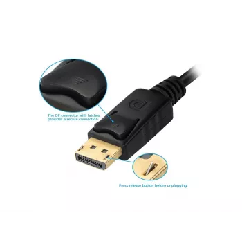 Adapteris DisplayPort į VGA HDMI DVI Equip 133441