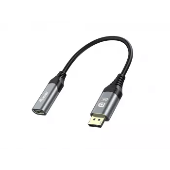 Equip DisplayPort 1.4 į HDMI adapteris 8K 60Hz 0,15 m