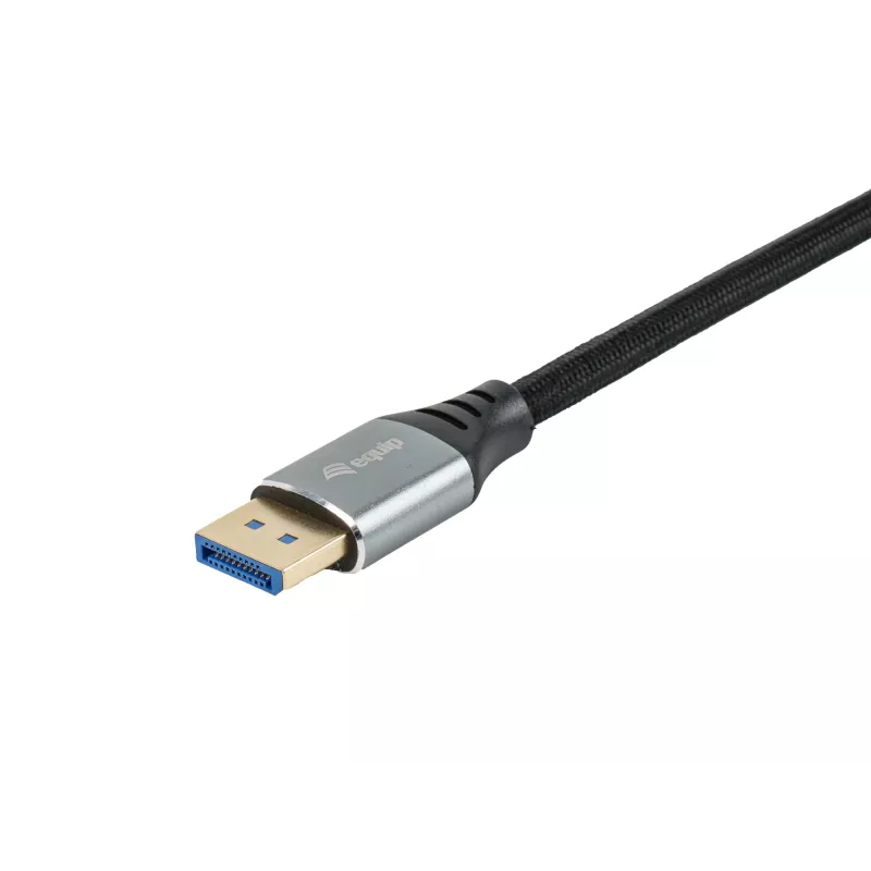 Equip DisplayPort 2.1 Premium laidas, 3,0 m, 16K/60Hz, 54 Gbps