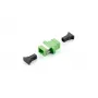 Equip SC APC mova, vienmodė simplex, SC/APC, žalia, vienmodė, 34.7 mm, 9.4 mm, 33 mm
