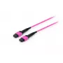 Equip 25555317 InfiniBand / šviesolaidinis kabelis 3 m MTP Violetinis