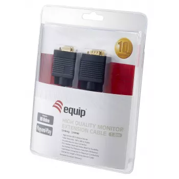Equip HD15 VGA ilginimo kabelis, 1,8 m