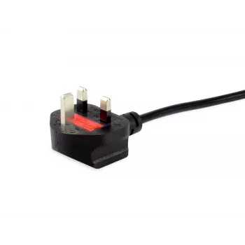 Equip maitinimo laidas, C13 – BS1363, 5,0 m, 10A saugiklis, IEC C13, BS 1363, H05VVH2-F, 250 V, 10 A