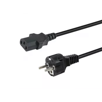 Equip 112110 maitinimo laidas juodas 1,8 m CEE7/7 IEC C13