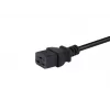 Equip 112131 maitinimo laidas juodas 3 m IEC C20 – IEC C19