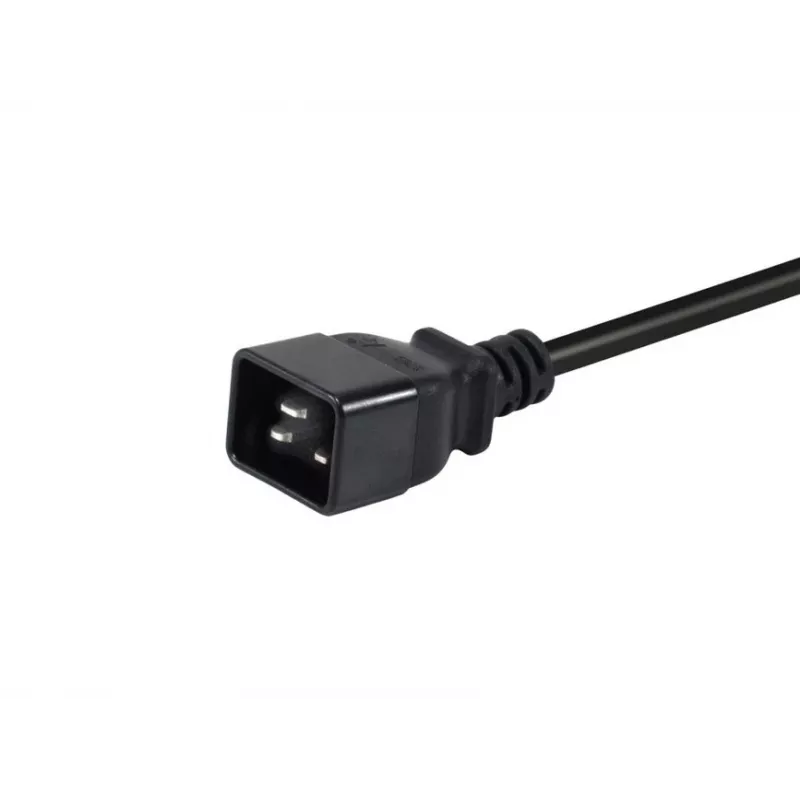 Equip 112140 maitinimo laidas 1,8 m, IEC C20 – IEC C13, juodas