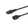 Equip 112171 maitinimo laidas juodas 3 m C14 jungtis C15 jungtis