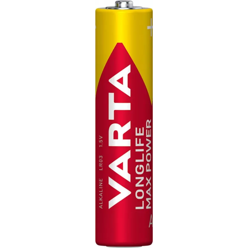 VARTA Longlife Max Power Micro AAA LR03 1x4 baterijos