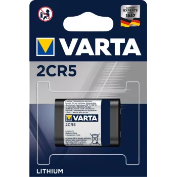 VARTA baterija vienkartinė ličio 2CR5 6V