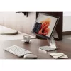 Kensington Elevated Stand for Surface, Platinum, Aliuminis, Guma, Termoplastinis poliuretanas (TPU), Cinkas, 126.4 mm, 139.3 mm, 193 mm, 612 g