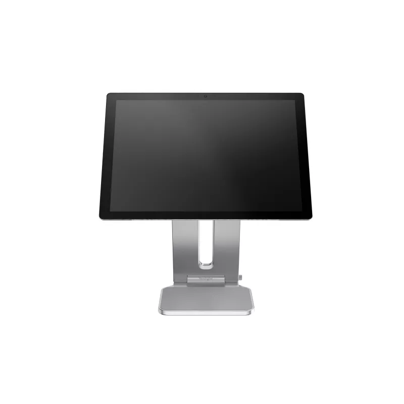 Kensington Elevated Stand for Surface, Platinum, Aliuminis, Guma, Termoplastinis poliuretanas (TPU), Cinkas, 126.4 mm, 139.3 mm, 193 mm, 612 g