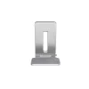 Kensington Elevated Stand for Surface, Platinum, Aliuminis, Guma, Termoplastinis poliuretanas (TPU), Cinkas, 126.4 mm, 139.3 mm, 193 mm, 612 g