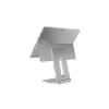 Kensington Elevated Stand for Surface, Platinum, Aliuminis, Guma, Termoplastinis poliuretanas (TPU), Cinkas, 126.4 mm, 139.3 mm, 193 mm, 612 g