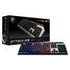 COUGAR CGR-WM1MB-ATR klaviatūra Gaming USB QWERTY English Aliuminis, Juoda