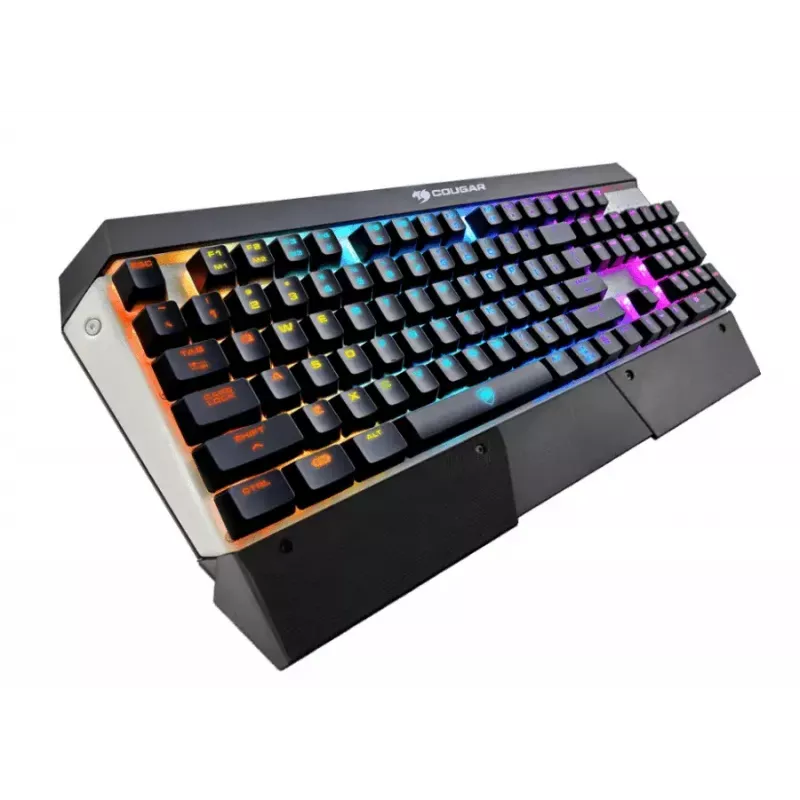 COUGAR CGR-WM1MB-ATR klaviatūra Gaming USB QWERTY English Aliuminis, Juoda