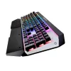 COUGAR CGR-WM1MB-ATR klaviatūra Gaming USB QWERTY English Aliuminis, Juoda