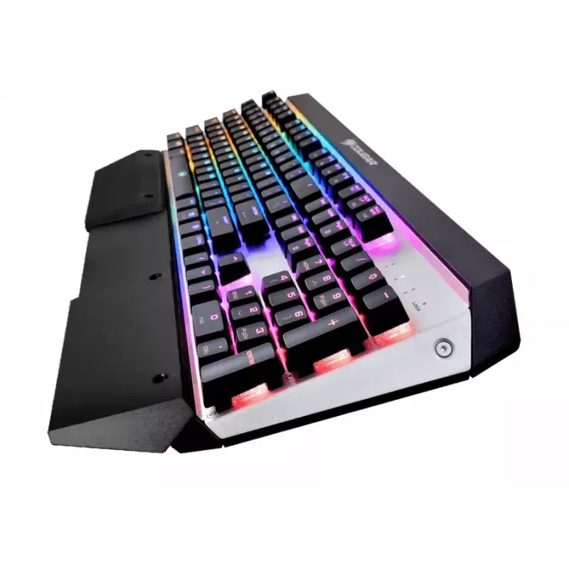COUGAR CGR-WM1MB-ATR klaviatūra Gaming USB QWERTY English Aliuminis, Juoda