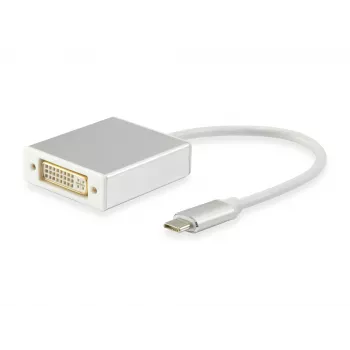 USB Type C į DVI-I Dual Link adapteris Equip 133453