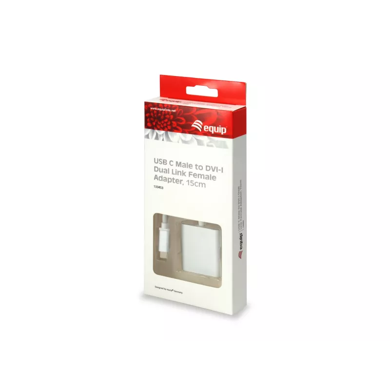 USB Type C į DVI-I Dual Link adapteris Equip 133453