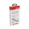 Equip USB-C į 3 prievadų USB 3.0 šakotuvas su Gigabit adapteriu, USB 3.2 Gen 1 Type-C, sidabrinis, aliuminis