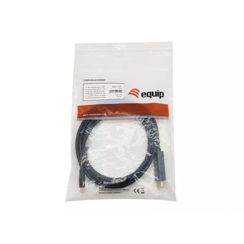 Equip USB-C į HDMI laidas, M/M, 3,0 m, 4K/30Hz
