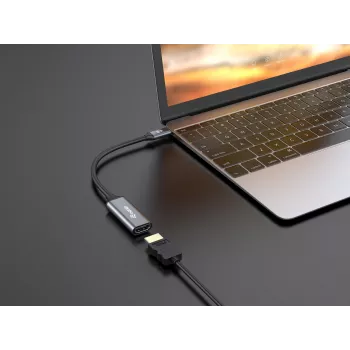 Equip USB-C į HDMI 2.0 adapteris, 4K/60Hz, 0,15 m