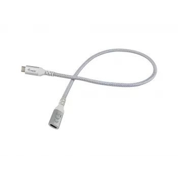 Equip USB 3.2 Gen 2 C į C ilginimo laidas, 1,0 m, M/F, 4K/60Hz, 10Gbps, baltas