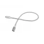 Equip USB 3.2 Gen 2 C į C ilginimo laidas, 1,0 m, M/F, 4K/60Hz, 10Gbps, baltas