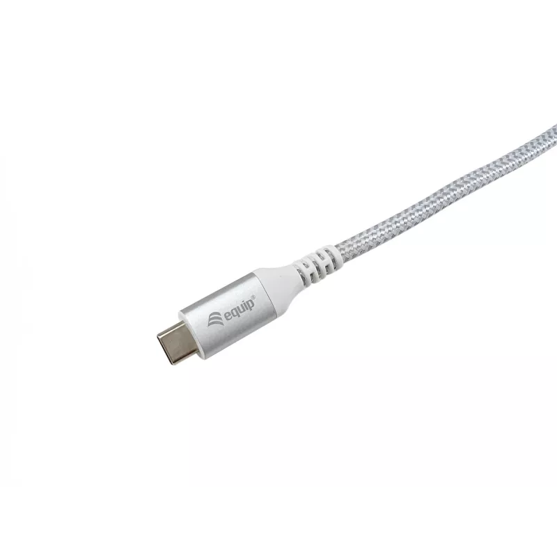 Equip USB 3.2 Gen 2 C į C ilginimo laidas, 1,0 m, M/F, 4K/60Hz, 10Gbps, baltas