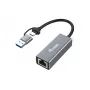 Equip 133495 USB-C / USB-A prie 2,5 Gigabit Ethernet tinklo adapteris