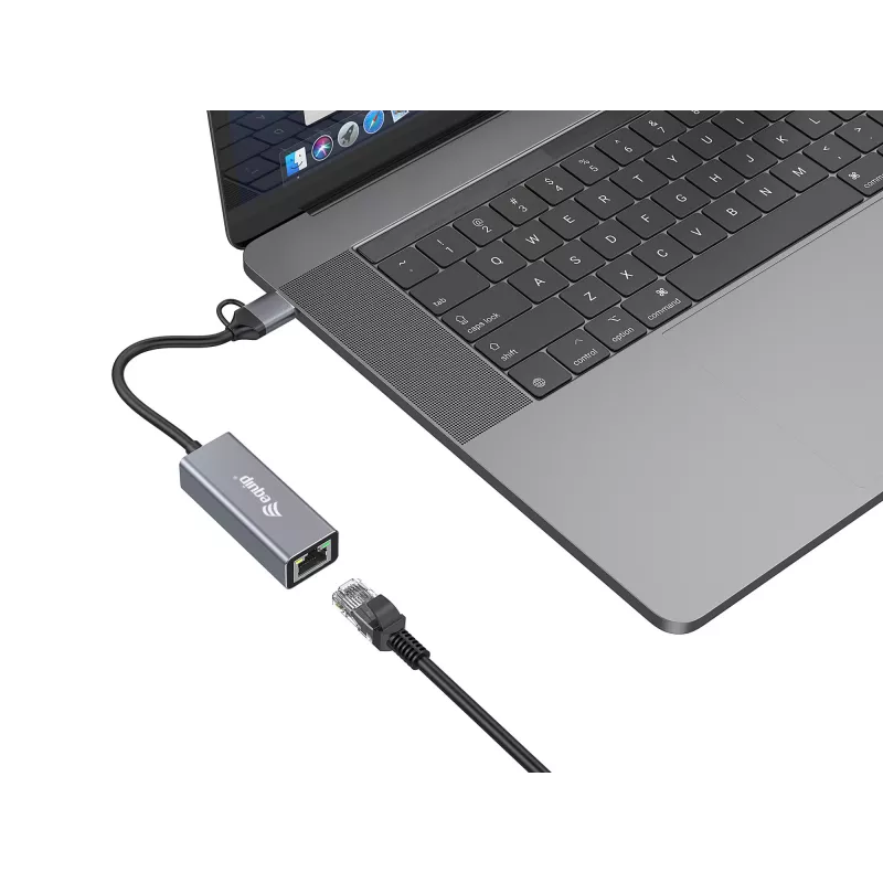 Equip 133495 USB-C / USB-A prie 2,5 Gigabit Ethernet tinklo adapteris