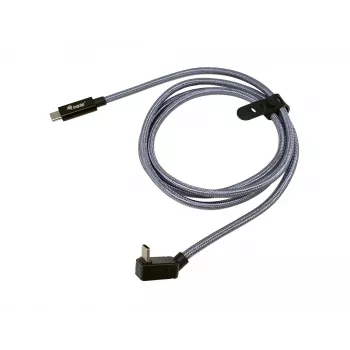Equip USB 3.2 Gen 2x2 C to C laidas, 1,0 m, juodas, M/M, PD240W, 4K/60Hz, 20 Gbps