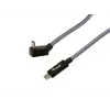 Equip USB 3.2 Gen 2x2 C to C laidas, 1,0 m, juodas, M/M, PD240W, 4K/60Hz, 20 Gbps
