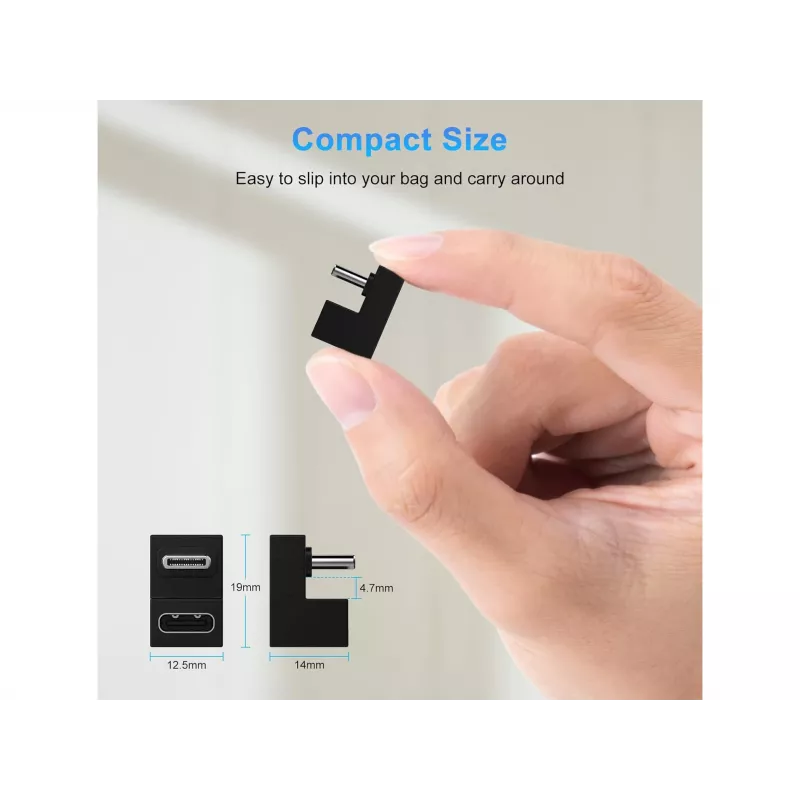 USB-C U formos adapteris Equip 133476 10Gbps PD 100W 2 vnt. pakuotė