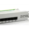 Equip 25 prievadų Cat.3 RJ45 ISDN skirstomasis skydas, šviesiai pilkas