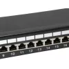 Equip 24 prievadų ekranuotas Cat6 skydas, šviesiai pilkas