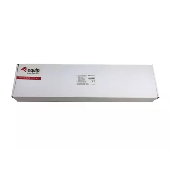 Equip 327316 Premium 16 prievadų Cat.5e ekranuotas pataisos skydelis, šviesiai pilkas