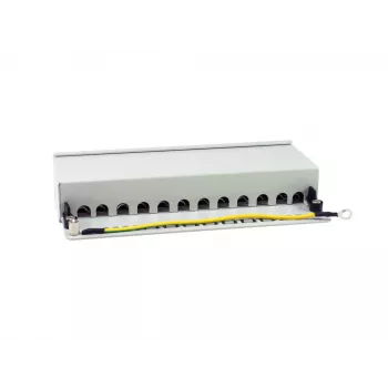 Equip 326522 12 prievadų metalinis 10GBase-T pataisų skydelis