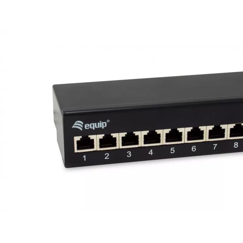 Equip 326622 skydinė panelė 12 prievadų 10GBase-T metalinė