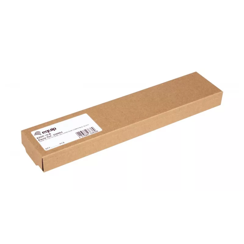 Equip EZKP-10-B tuščias keystone skydelis 19 inch 1U