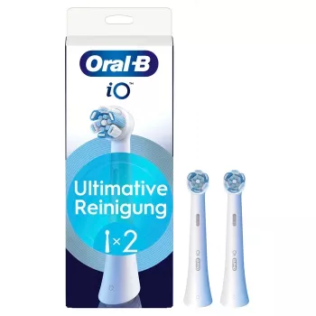 Šepetėlių antgaliai Oral-B iO Ultimate Clean, balti, 2 vnt.
