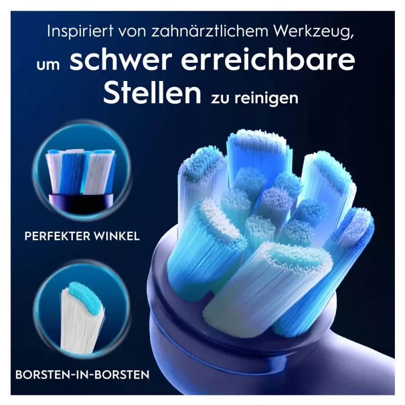 Šepetėlių antgaliai Oral-B iO Ultimate Clean, balti, 2 vnt.