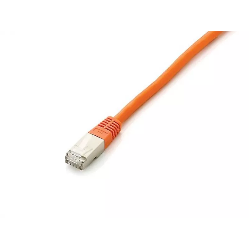Equip Cat.6A Platinum S/FTP Patch Cable, 1.0m, Oranžinis
