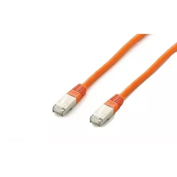 Tinklo kabelis Equip Cat.6A Platinum S/FTP RJ-45 20m Oranžinis