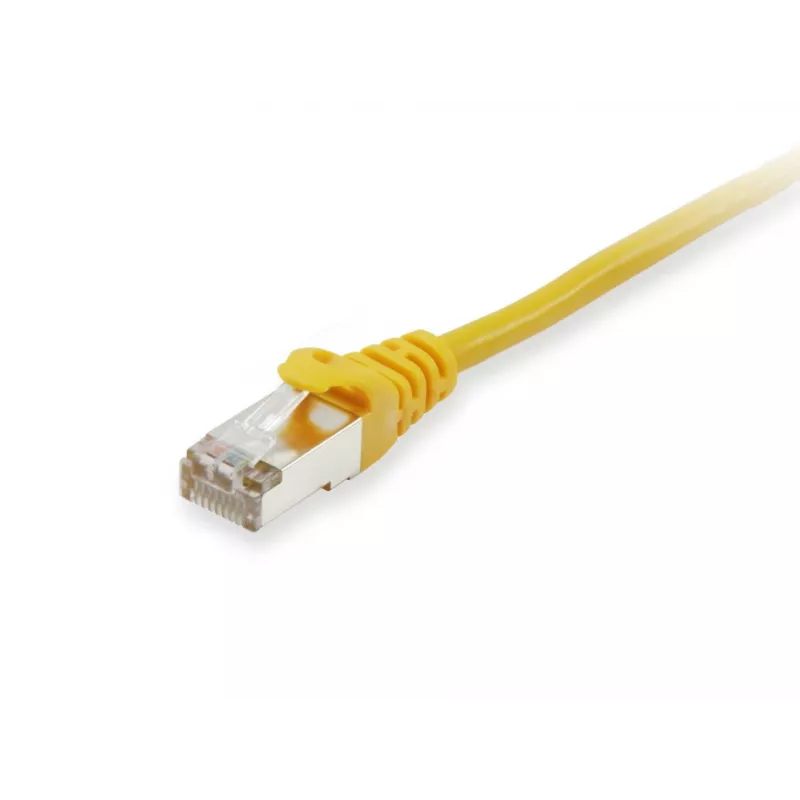 Equip Cat.6A S/FTP Patch Cable, 0,5 m, geltona