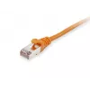 Pataisos laidas Equip Cat.6A S/FTP RJ-45 15m Oranžinis