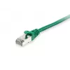 Equip Cat.6A S/FTP Patch Cable, 30m, Žalias