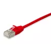 EQUIP Cat.6A F/FTP Slim Patch Laidas RJ-45 5m Raudonas